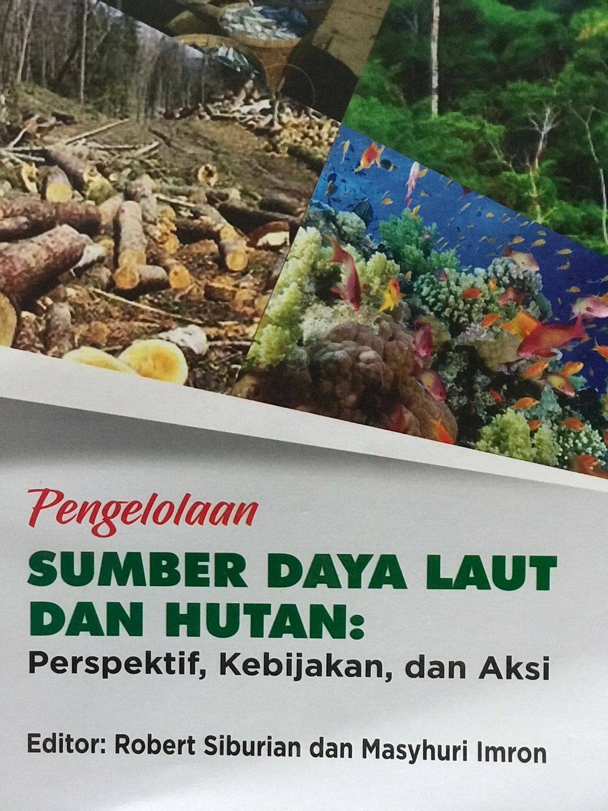 Pengelolaan sumber daya laut dan hutan : Perspektif, kebijakan, dan aksi