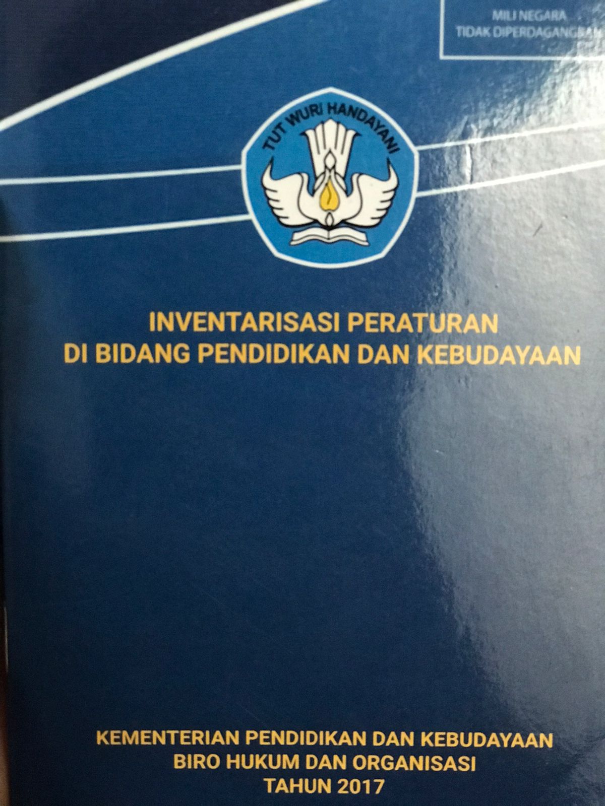 Inventarisasi peraturan di bidang pendidikan dan kebudayaan