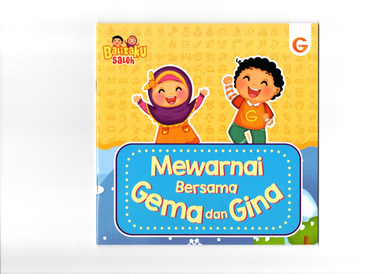 Mewarnai bersama gema dan gina