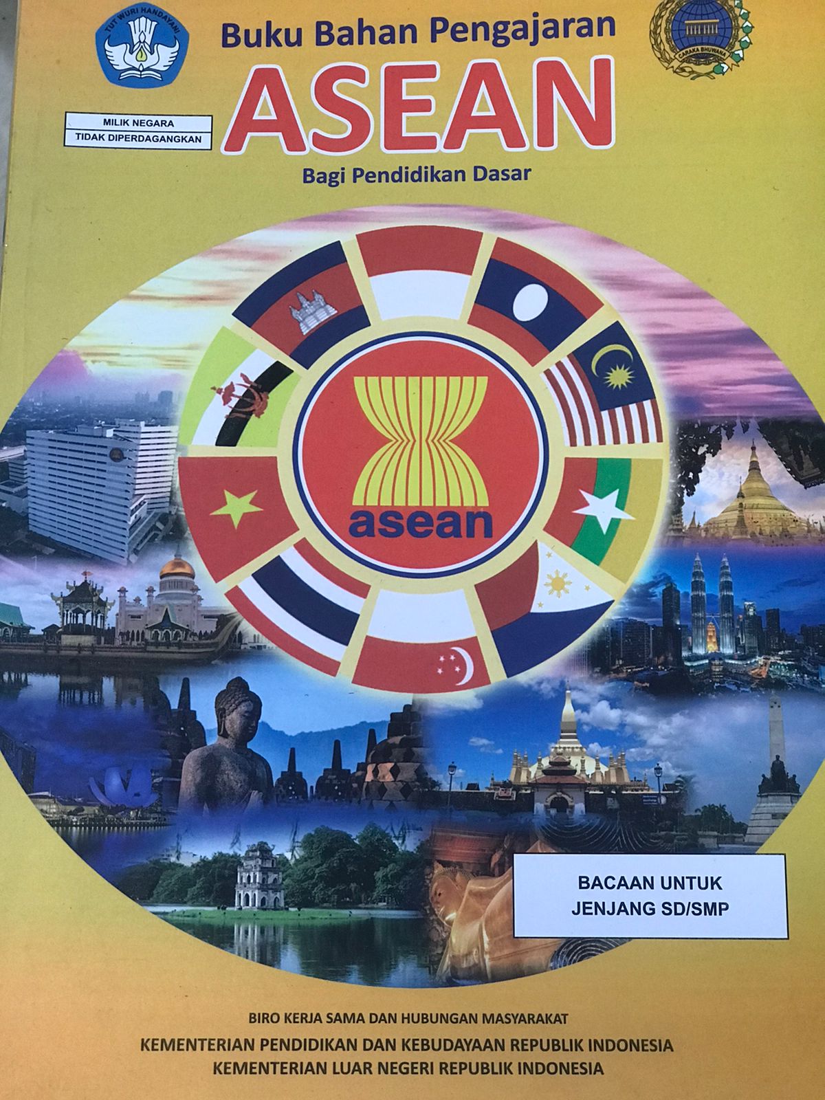 Buku bahan pengajaran Asean : Bagi pendidikan dasar