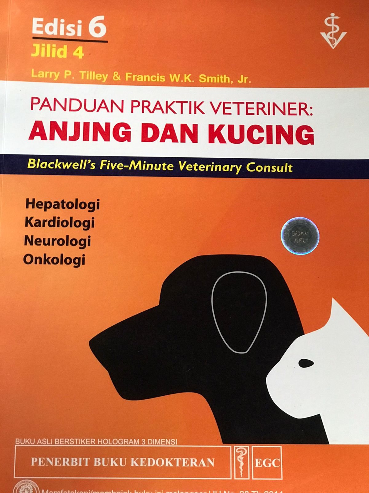 Panduan praktik veteriner : Anjing dan kucing Jilid 4