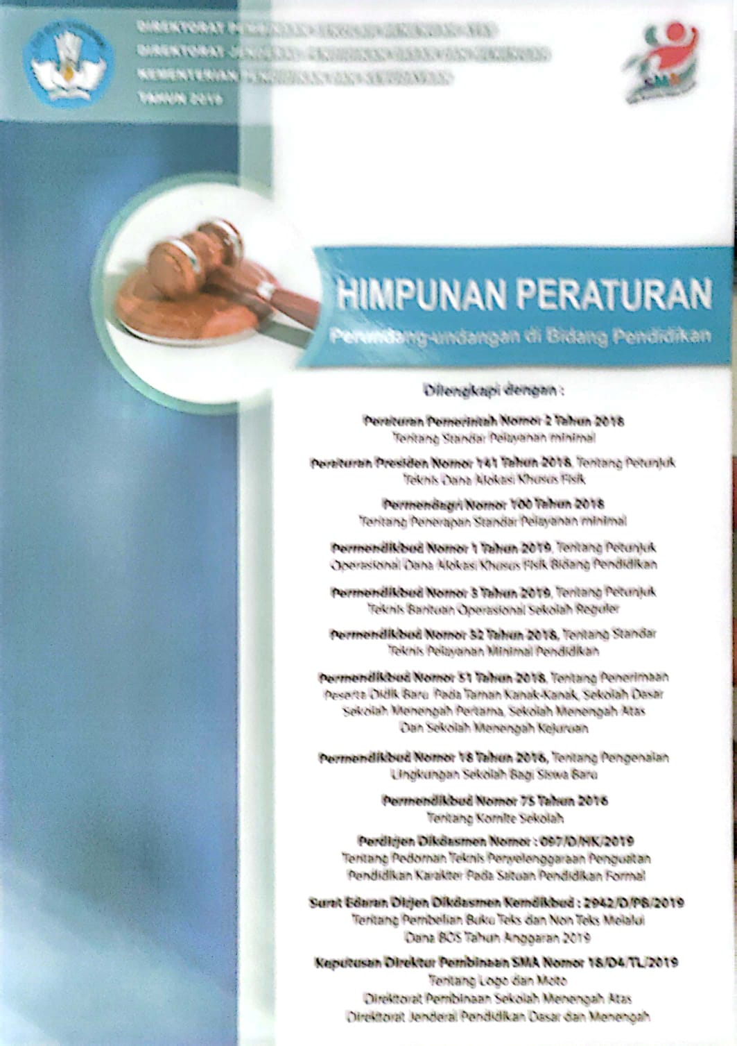 Himpunan Peraturan Perundang-undangan di Bidang Pendidikan