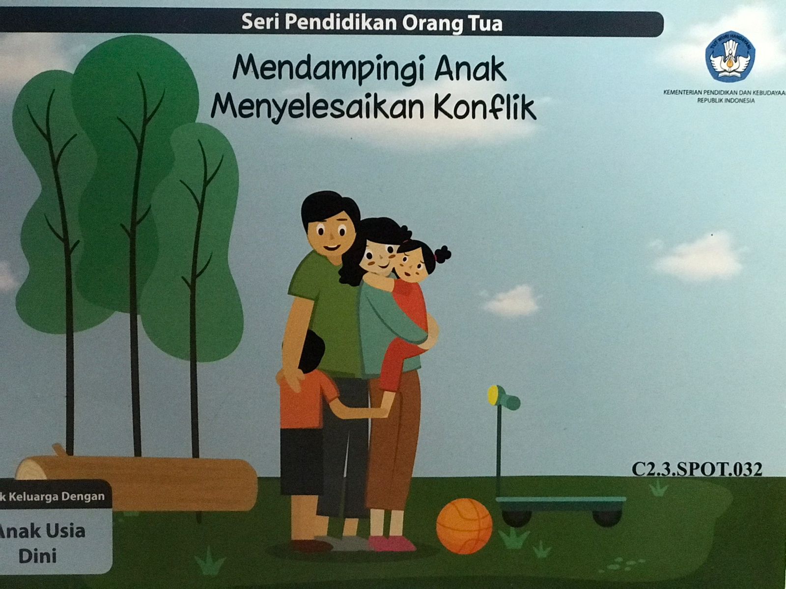 Mendampingi anak menyelesaikan konflik