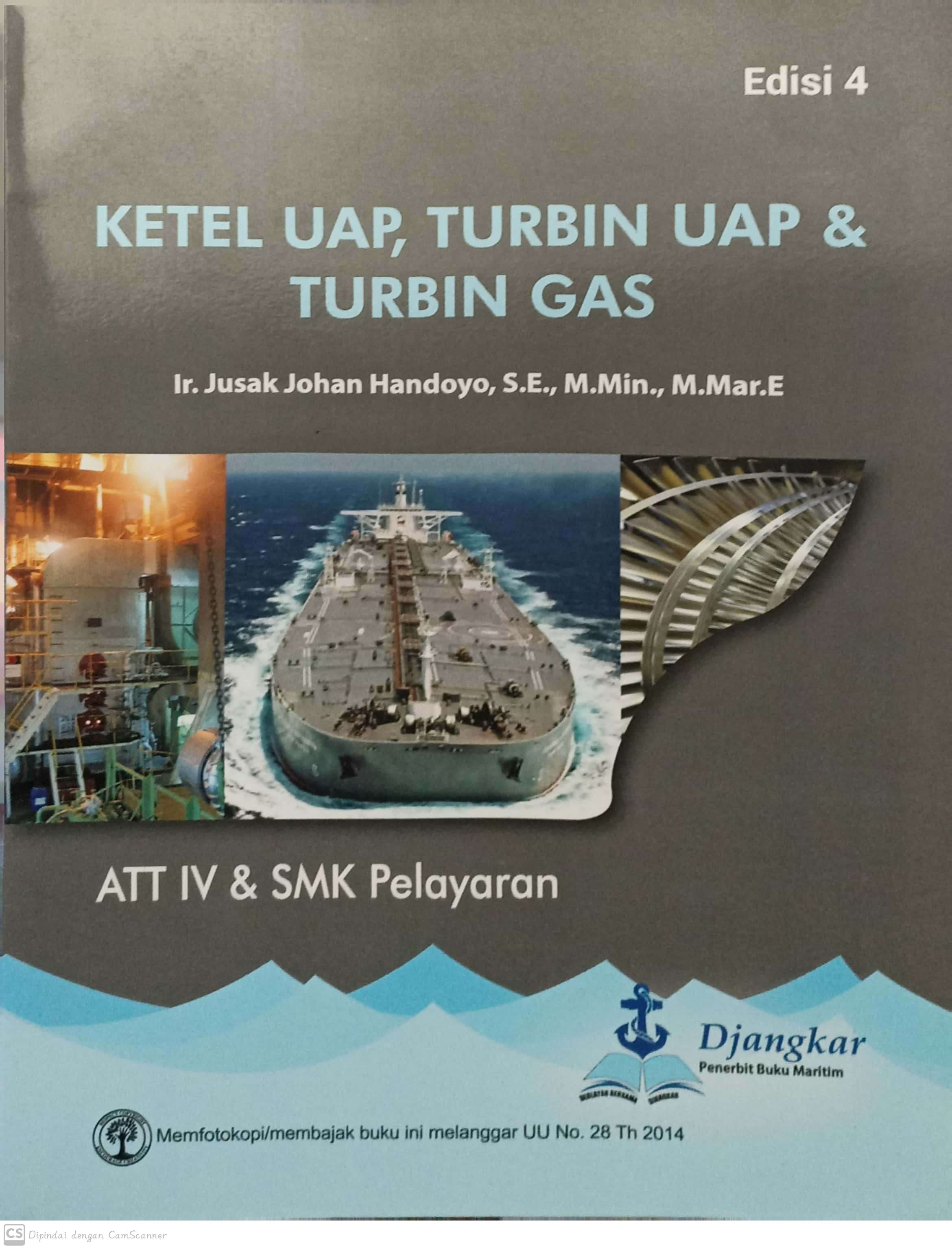 Ketel Uap, Turbin Uap & Turbin Gas, edisi 4
