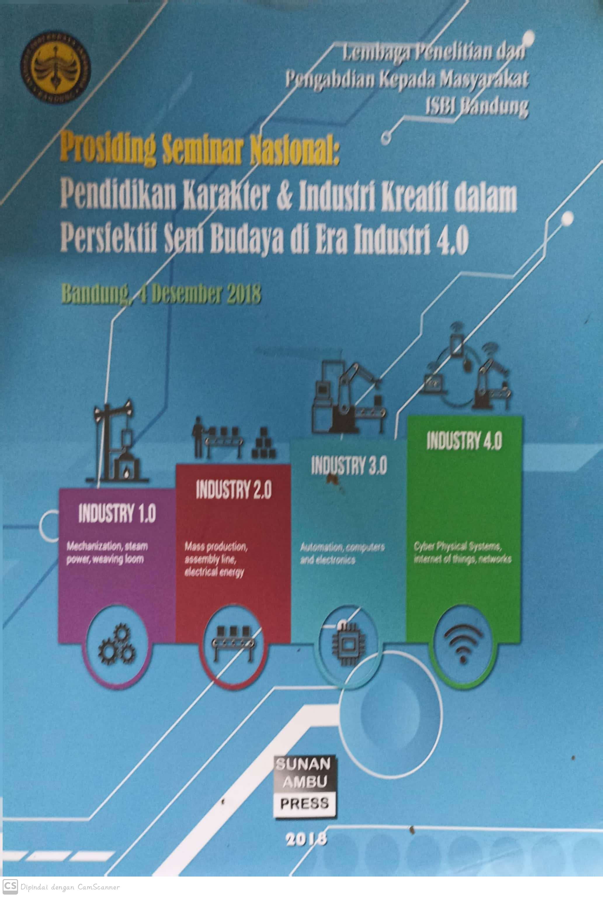 Prosiding seminar nasional : pendidikan karakter dan industri kreatif
