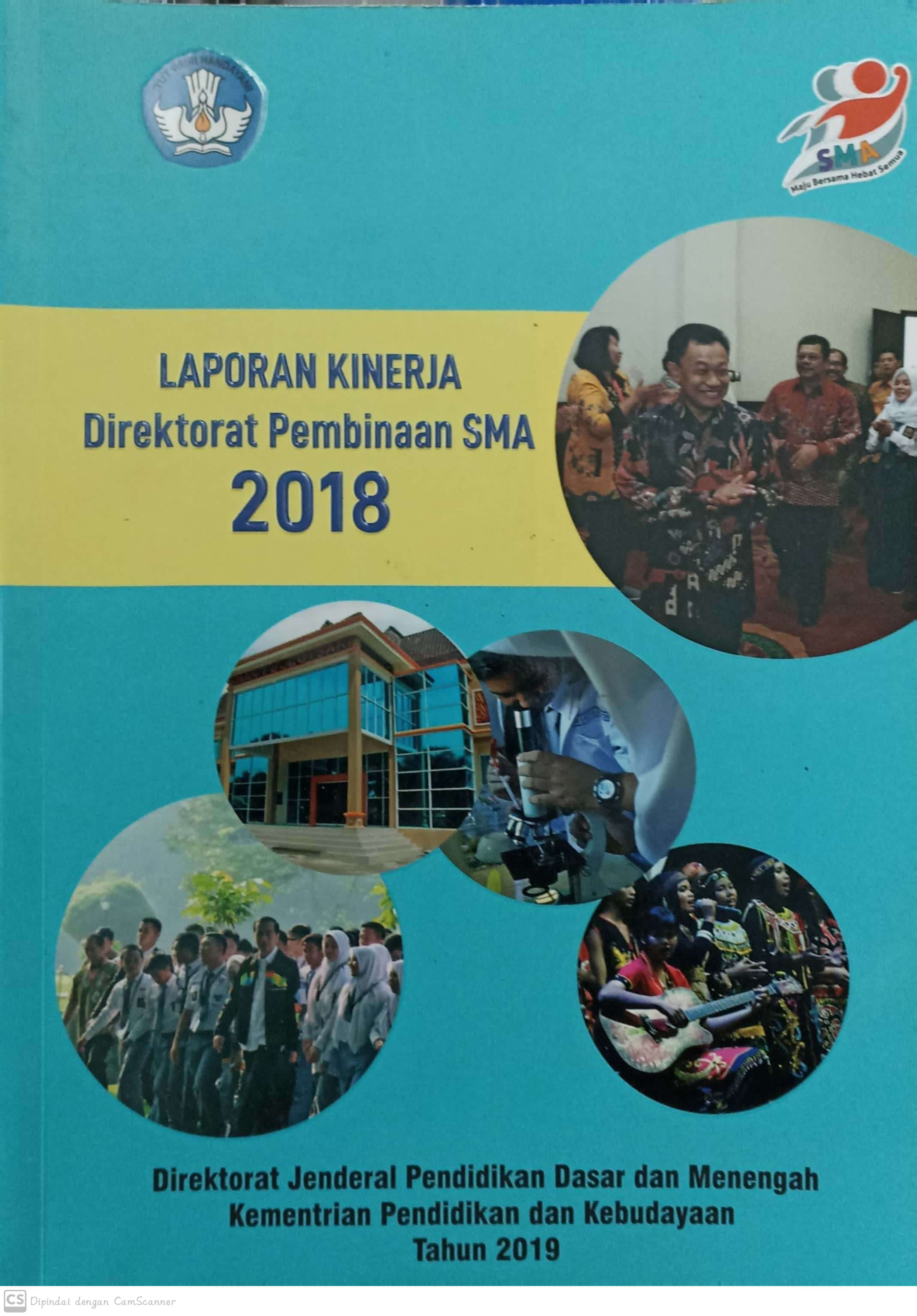 Laporan kinerja direktorat pembinaan sma 2018