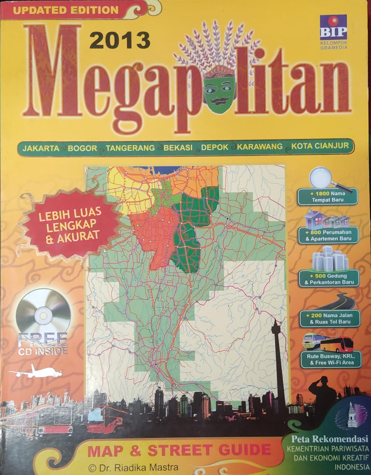 Megapolitan MAP &Street Guide