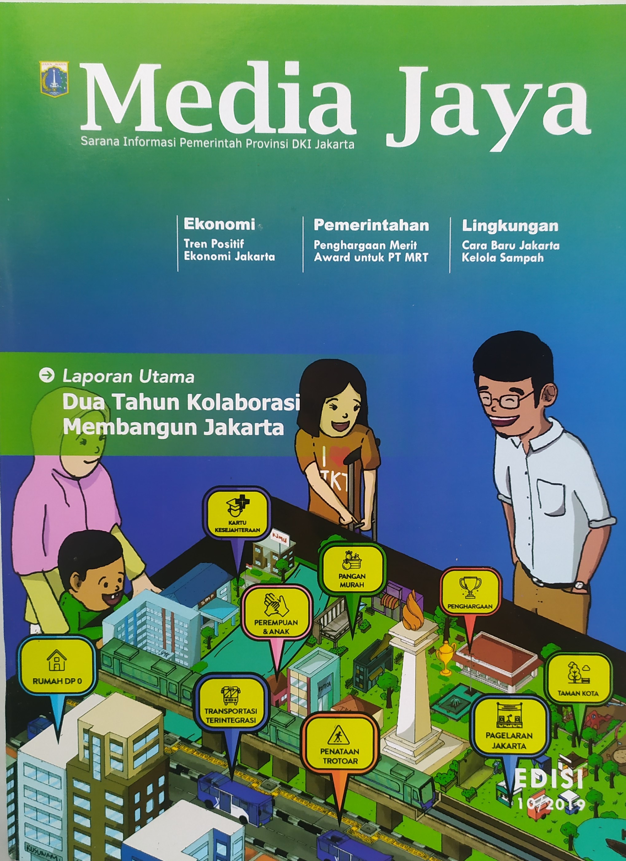 Dua Tahun Kolaborasi Membangun Jakarta