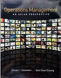 Operation management : an Asian perspective
