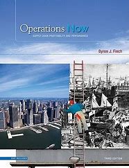 Operations now : supply chain profitability and performance