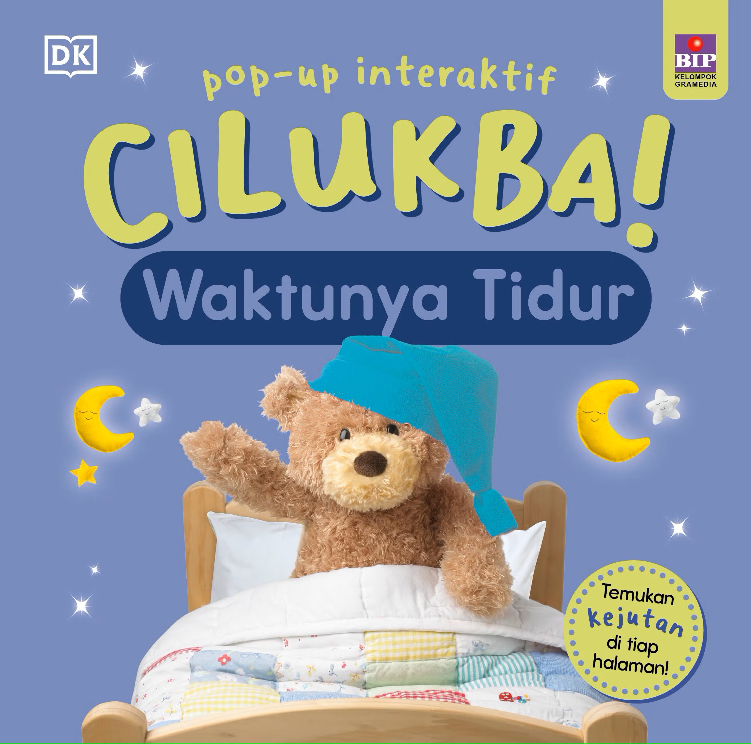 Pop-up interaktif cilukba! : waktunya tidur