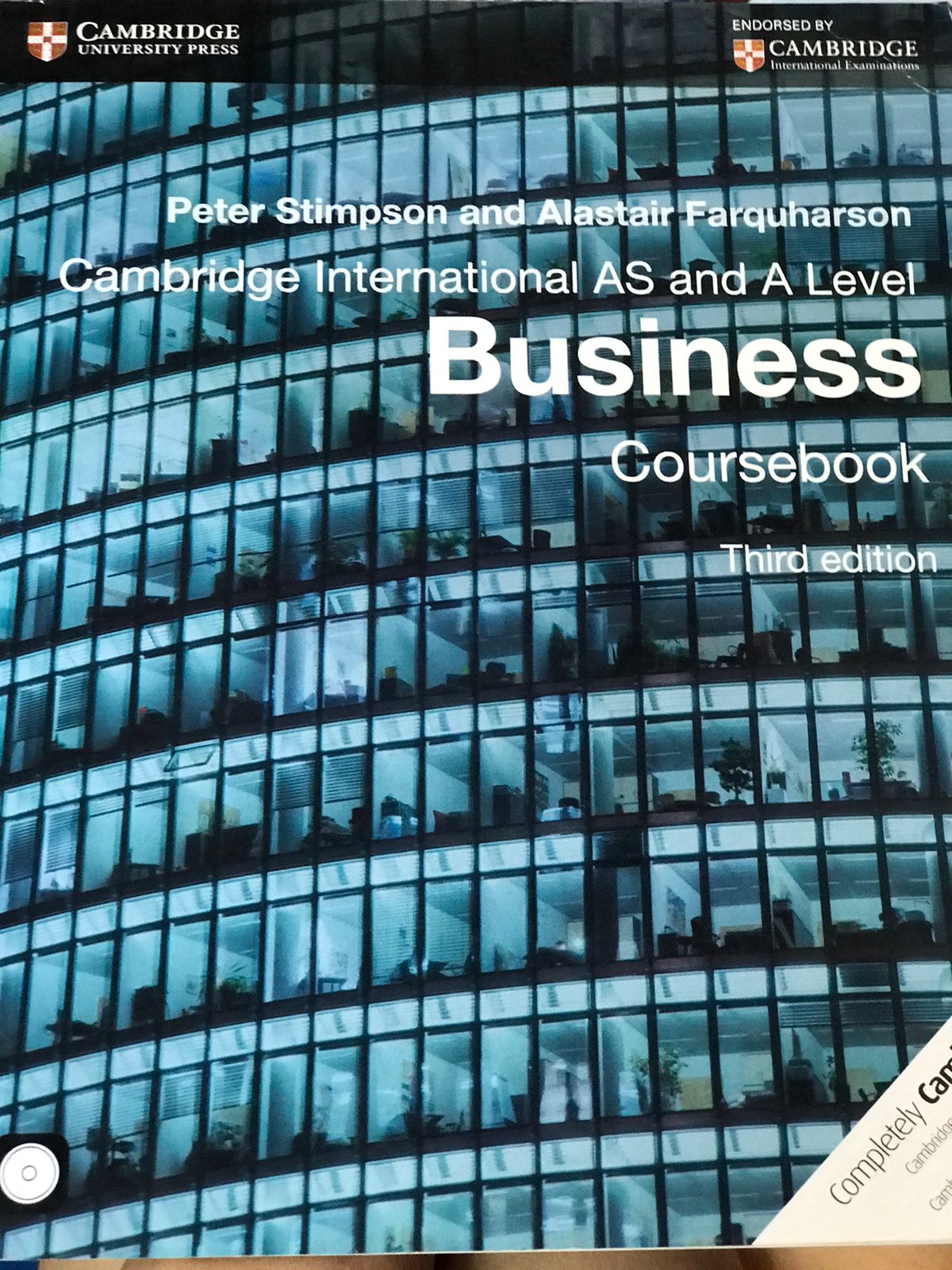 Cambridge International AS and A Level Business Coursebook : Third edition