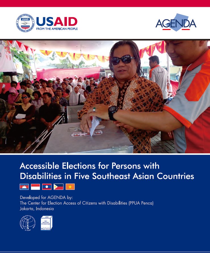 Accessible elections for person with disabilities in five southeast asian countries