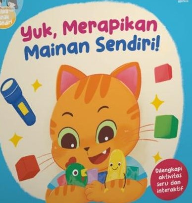 Yuk, merapikan mainan sendiri