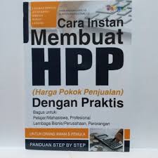 Cara instant membuat HPP dengan praktis