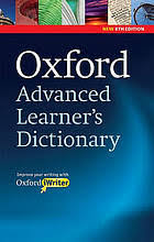 Oxford Advenced Learner's Dictionary :  of Current English / AS Hornby ; editor, Patrick Phillips, Ben Francis, Suzanne Web, Victoria Bull