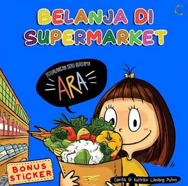 Belanja di supermarket : petualangan seru bersama Ara