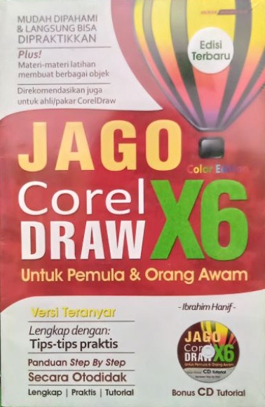 Jago corel draw X6 untuk pemula dan orang awam
