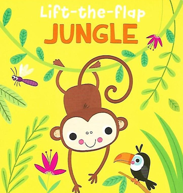 Lift-the-flap: Jungle / Ilustrasi, Christine Sheldon