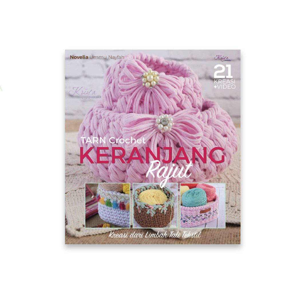 Tarn crochet : keranjang rajut