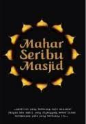 Mahar Seribu Masjid / Masdar Zainal, dkk