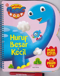 Wudi magic book "Huruf besar & kecil"