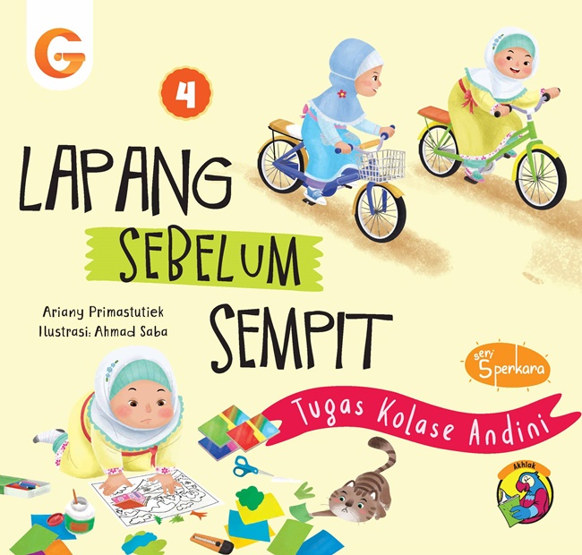 Seri 5 perkara kaya sebelum miskin : tugas kolase Andini