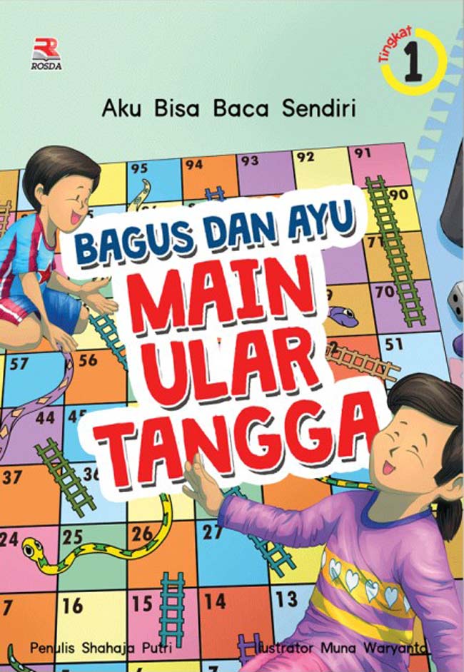 Bagus dan ayu main ular tangga
