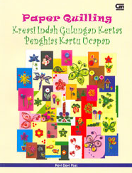 Paper quilling kreasi indah gulungan kertas penghias kartu ucapan