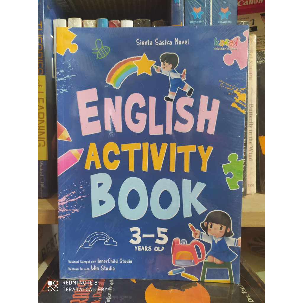 English Activity Book : 3-5 Years Old