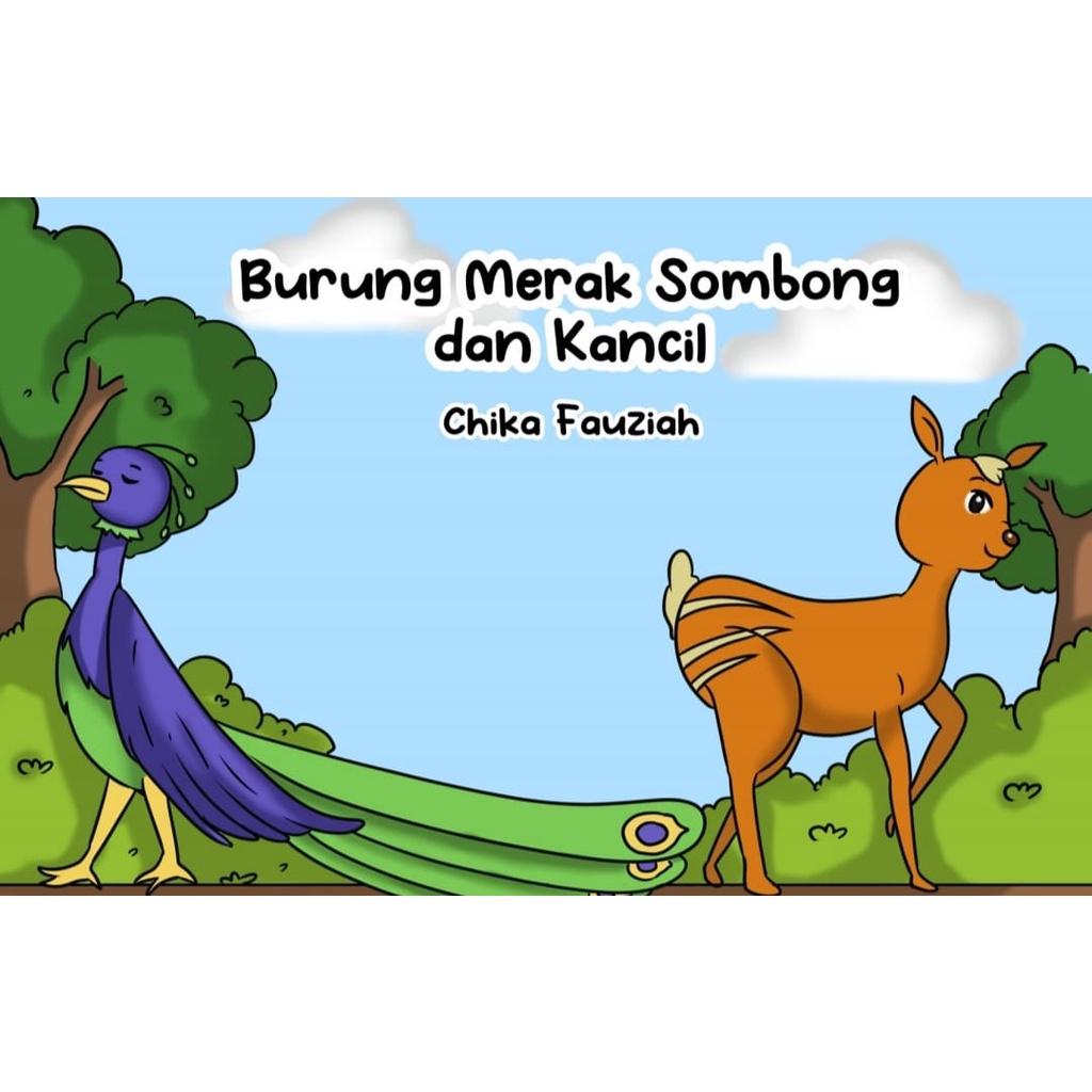 Burung merak sombong dan kancil