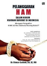 Pelanggaran HAM dalam hukum keadaan darurat di Indonesia