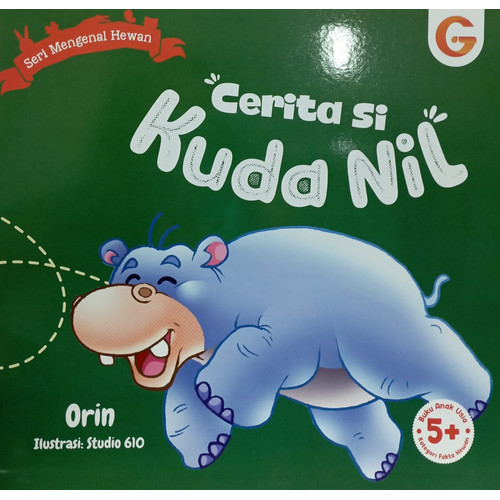 Cerita si Kuda Nil : Seri mengenal hewan