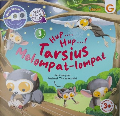 Hup...Hup...! Tarsius melompat-lompat : Seri hewan malam