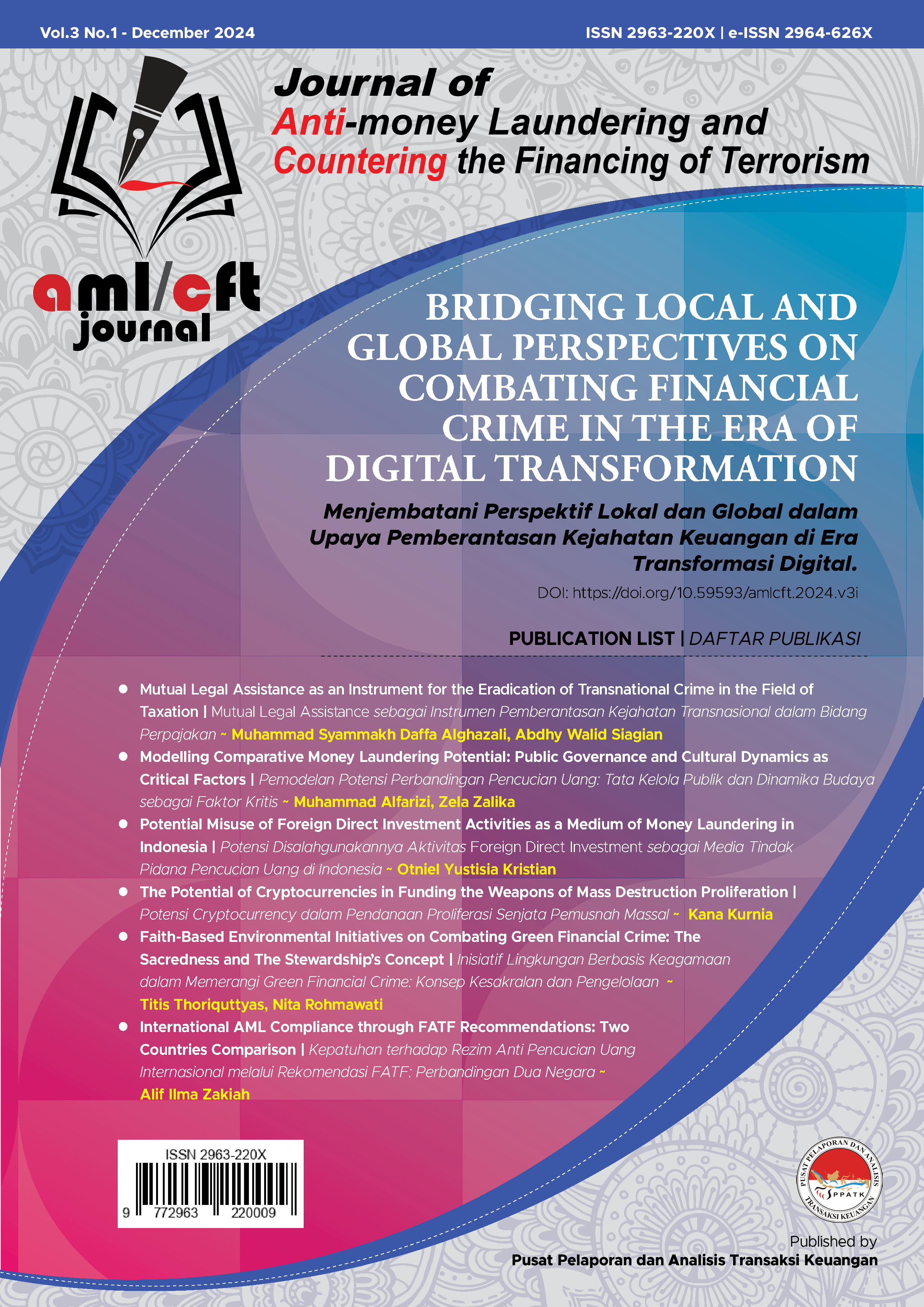 Pencucian uang dalam pemilu, mata uang digital dan pendanaan terorisme = Anti-money laundering and countring the financing of terrorism