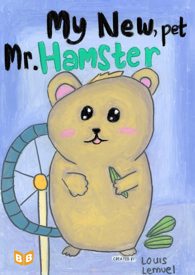 My new, pet mr. hamster