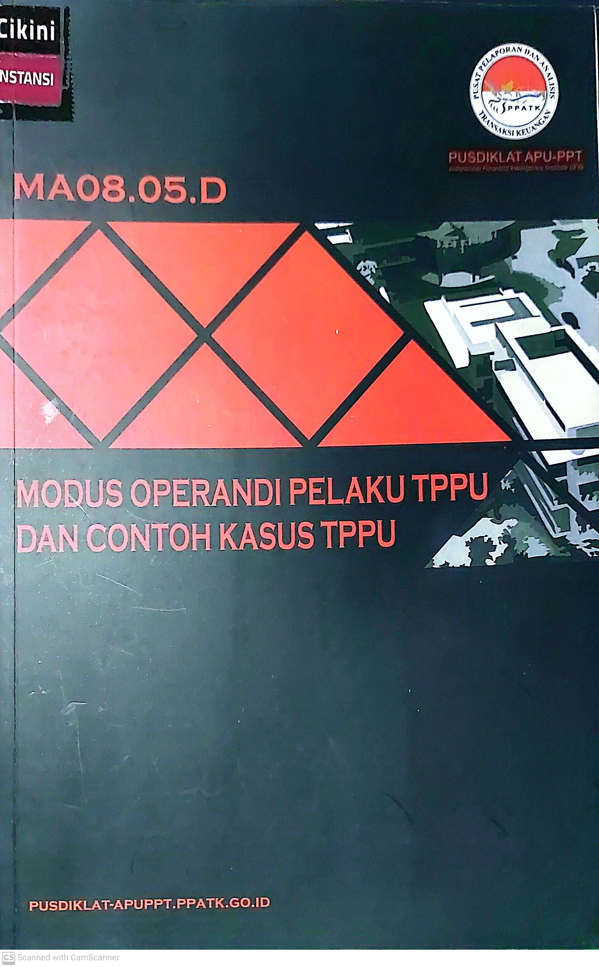 Modus operandi pelaku TPPU dan contoh kasus TPPU : MA08.05.D