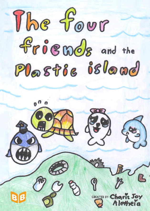 The four friends and the plastic island