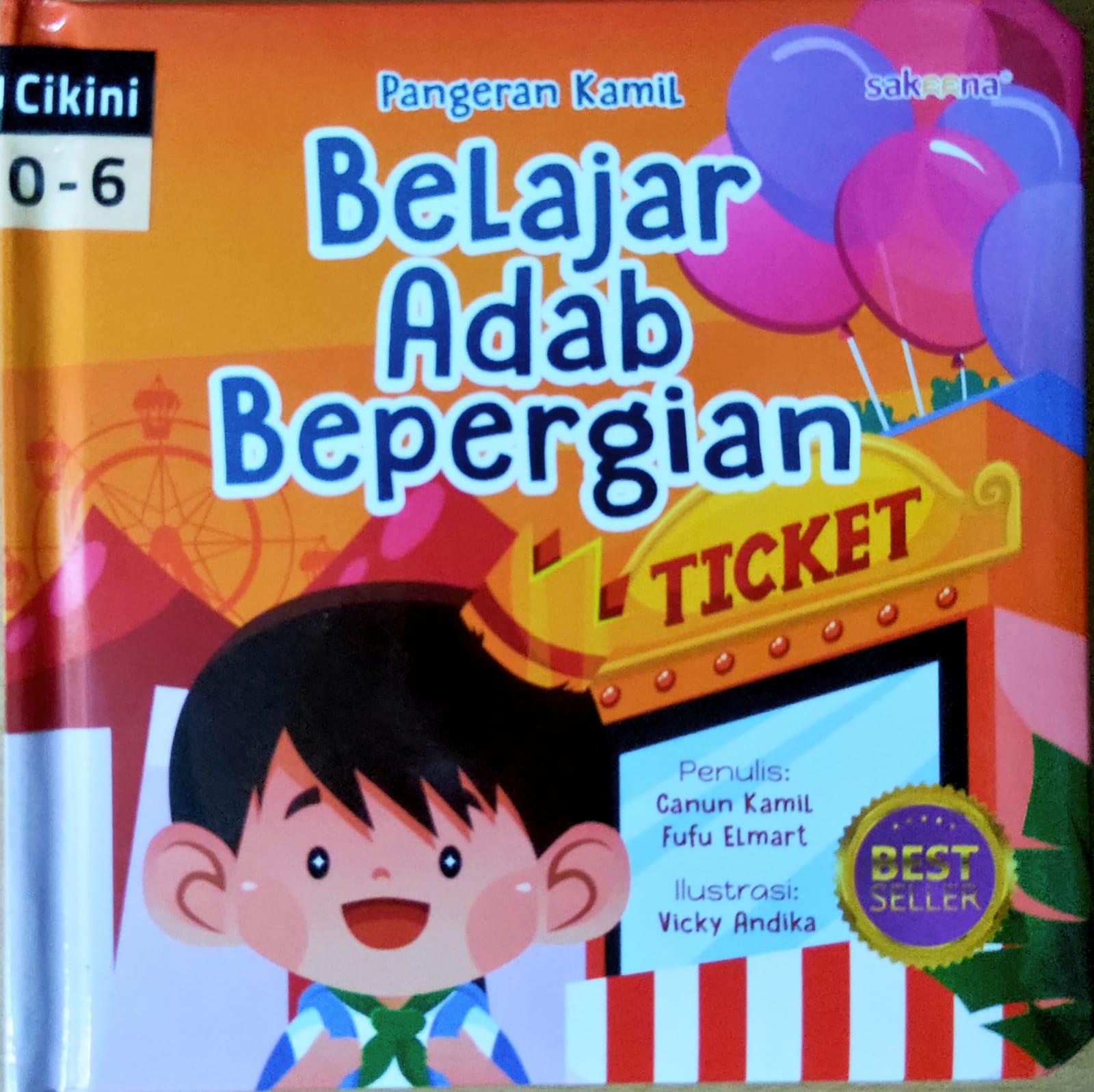 Pangeran Kamil belajar adab bepergian