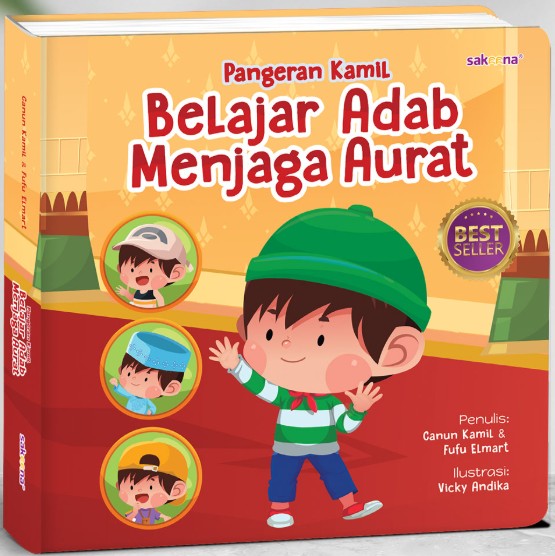 Pangeran Kamil belajar adab menjaga aurat