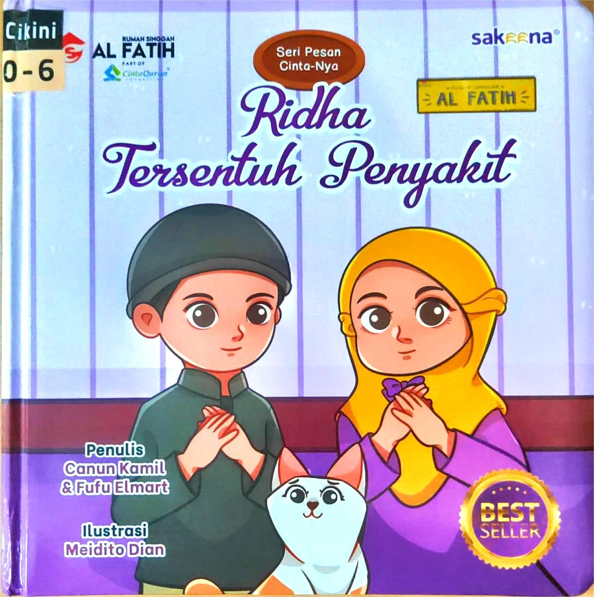 Ridha tersentuh penyakit