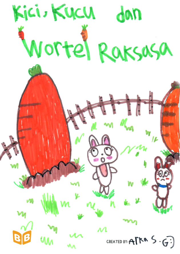 Kici, kucu, dan wortel raksasa