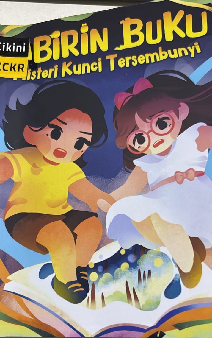 Labirin buku : Misteri kunci tersembunyi