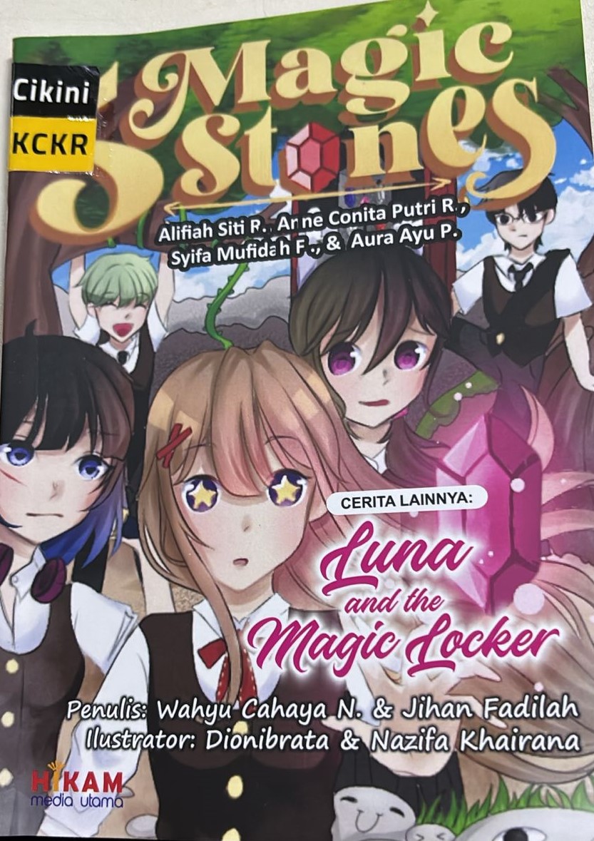 5 magic stones : Luna and the magic locker