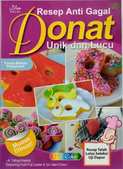 Resep Anti Gagal Donat Unik dan Lucu
