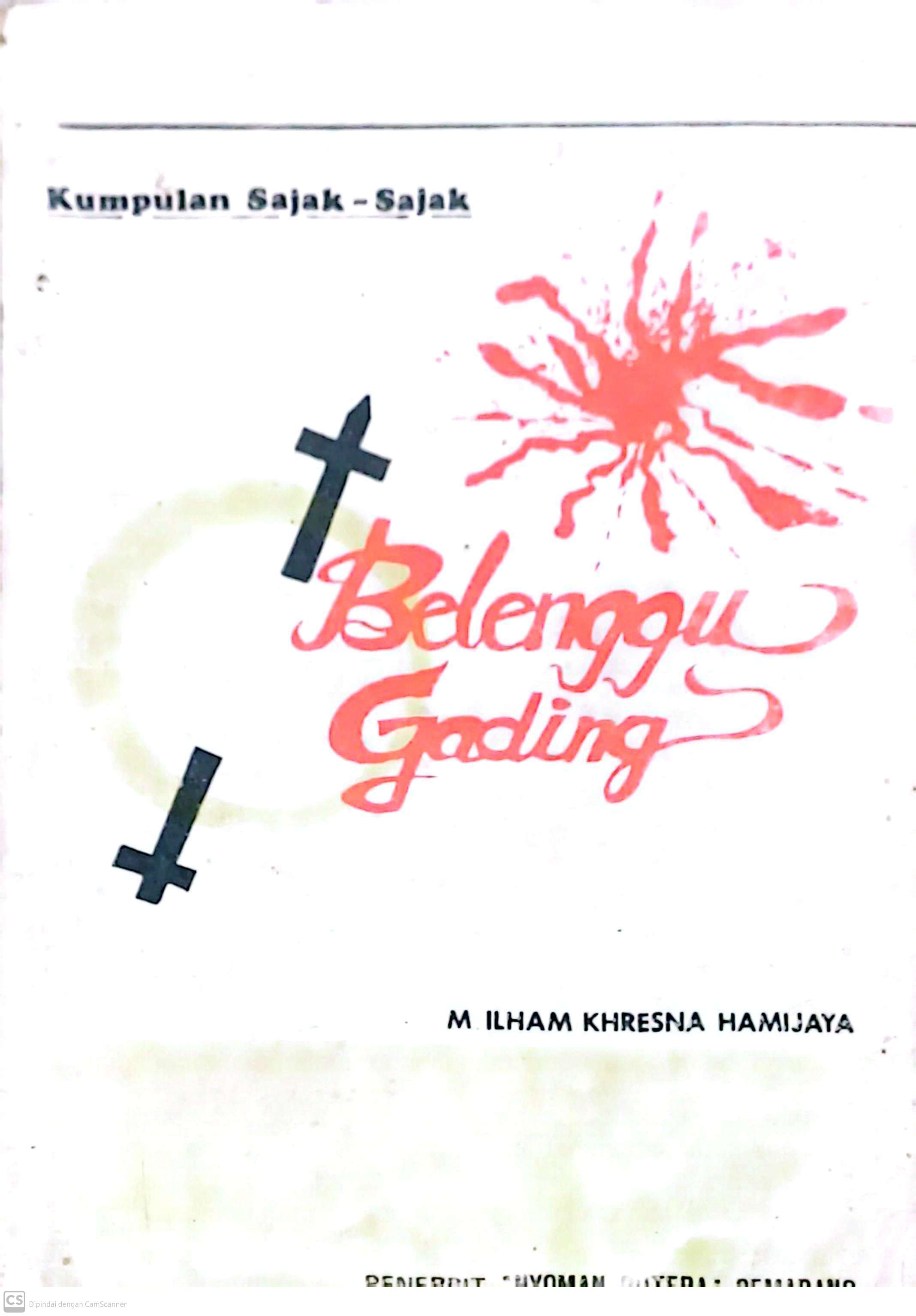 Belenggu Gading : Kumpulan Sajak-Sajak
