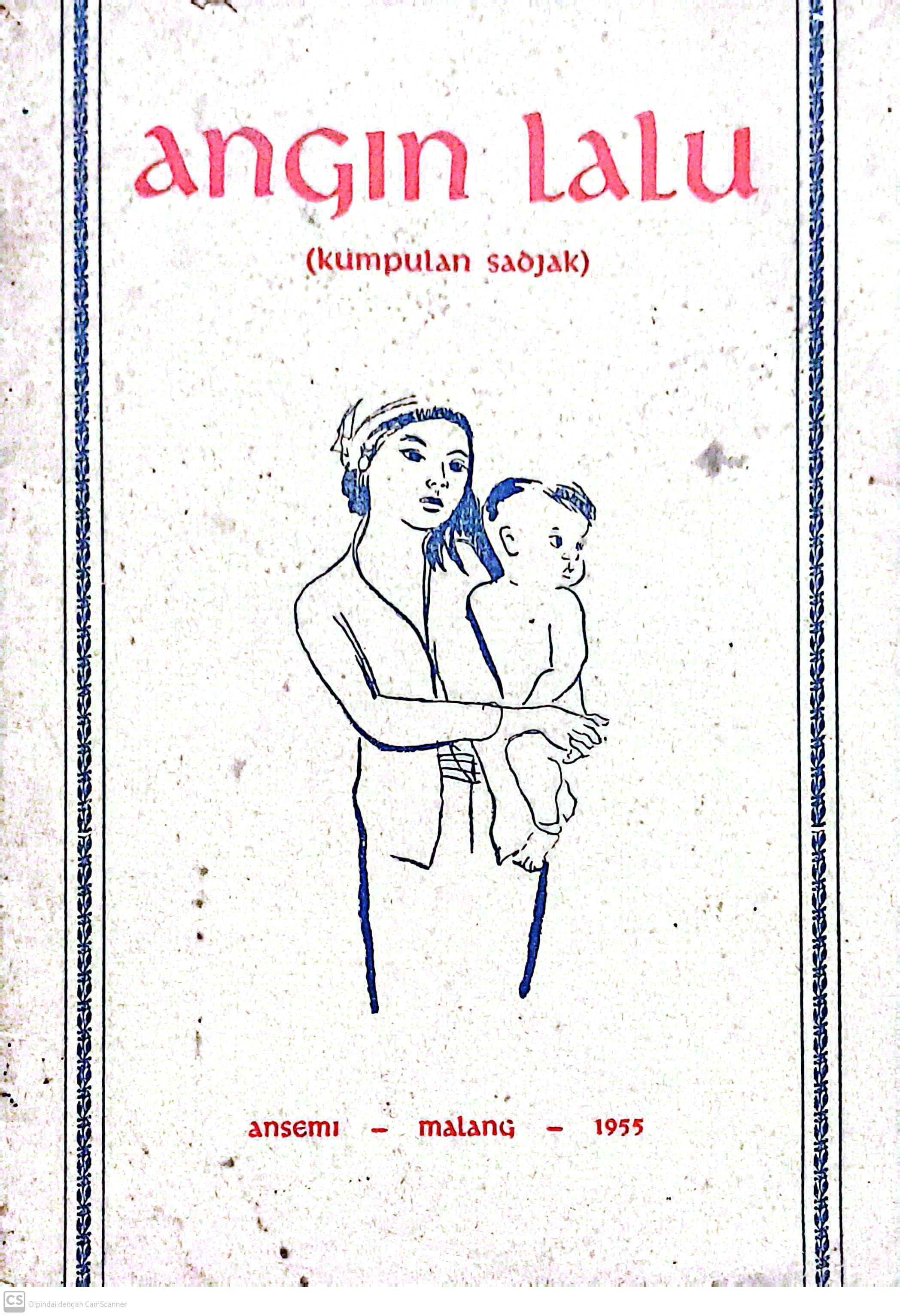 Angin Lalu : Kumpulan Sadjak