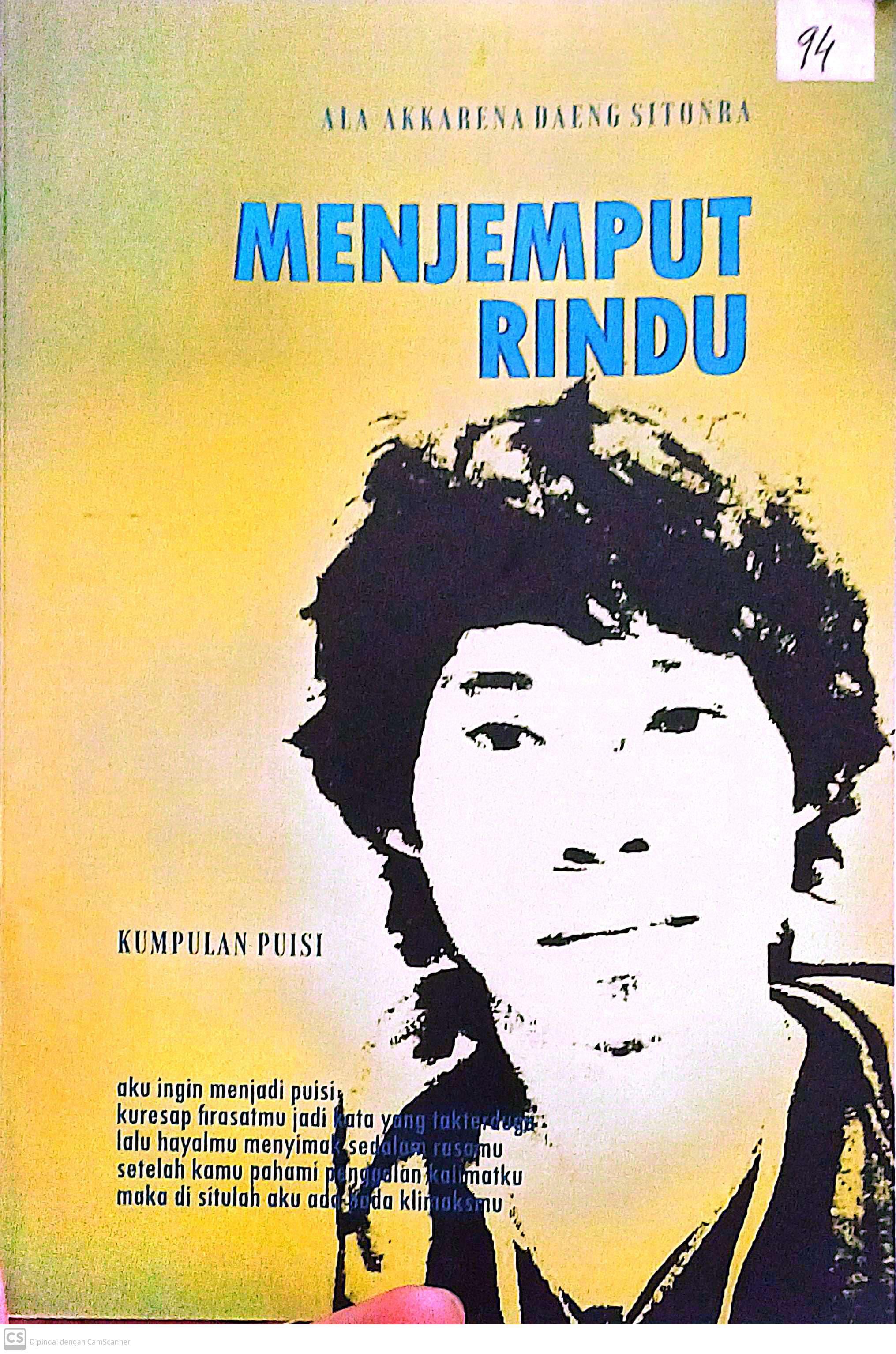 Menjemput Rindu : Kumpulan Puisi