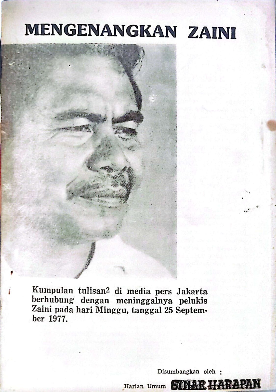Mengenangkan Zaini