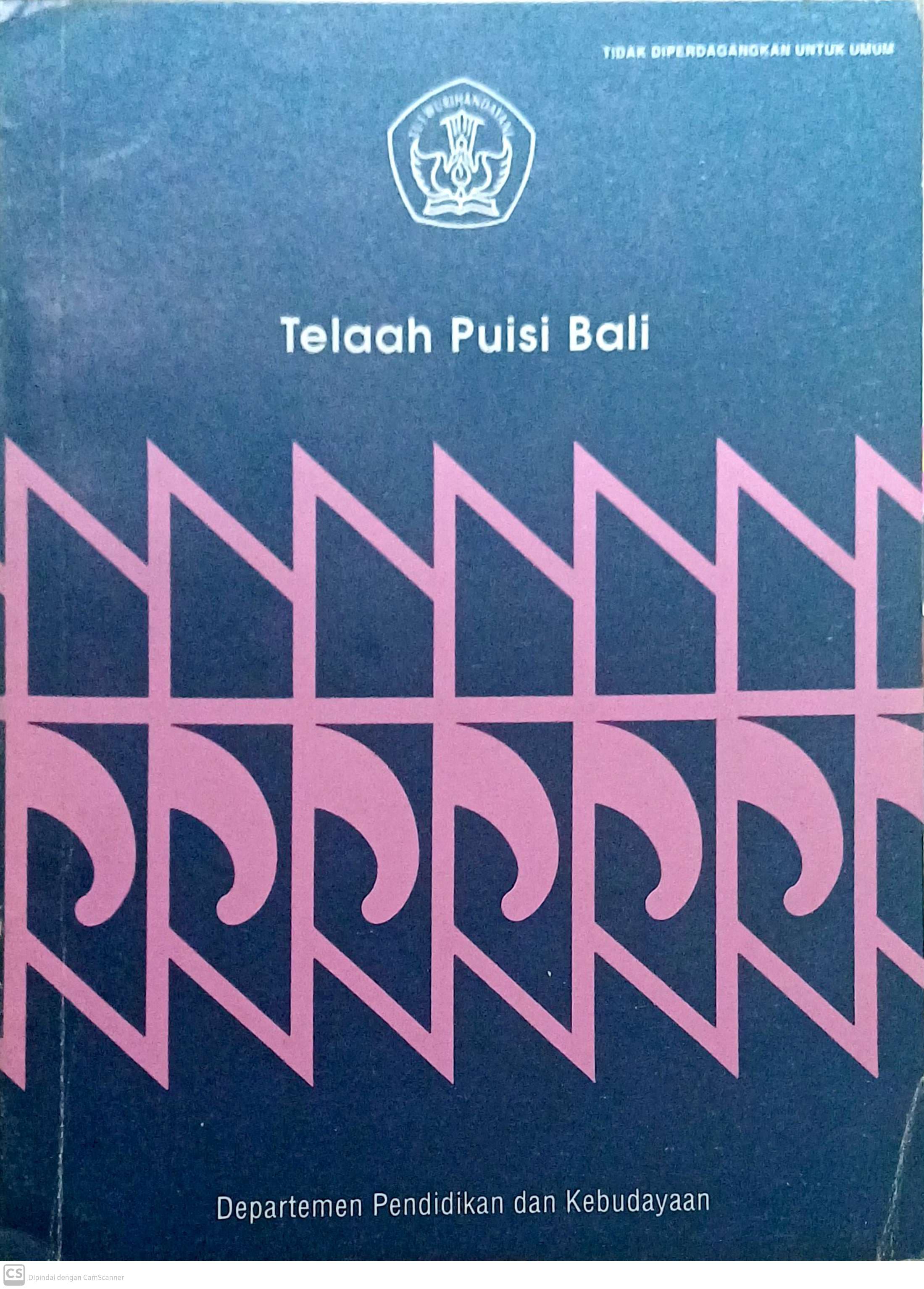 Telaah Puisi Bali